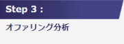 Step3:オファリング分析