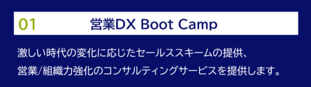 01　営業DX Boot Camp
