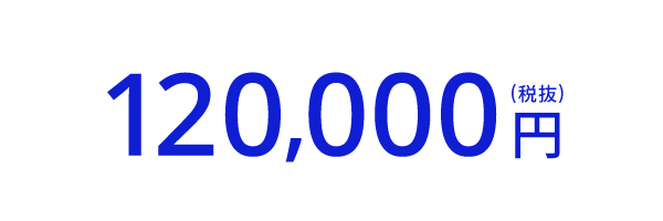 120,000円（税抜）
